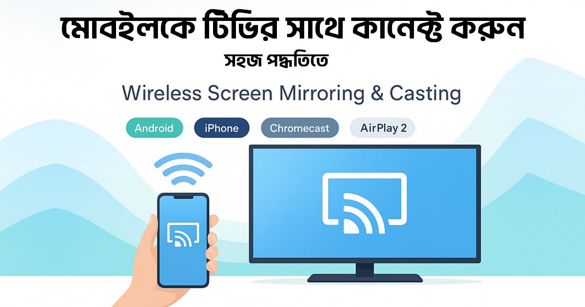 জেনে নিন নিমেষের মধ্যে মোবাইলের সঙ্গে টিভি কানেক্ট করার সহজ পদ্ধতি